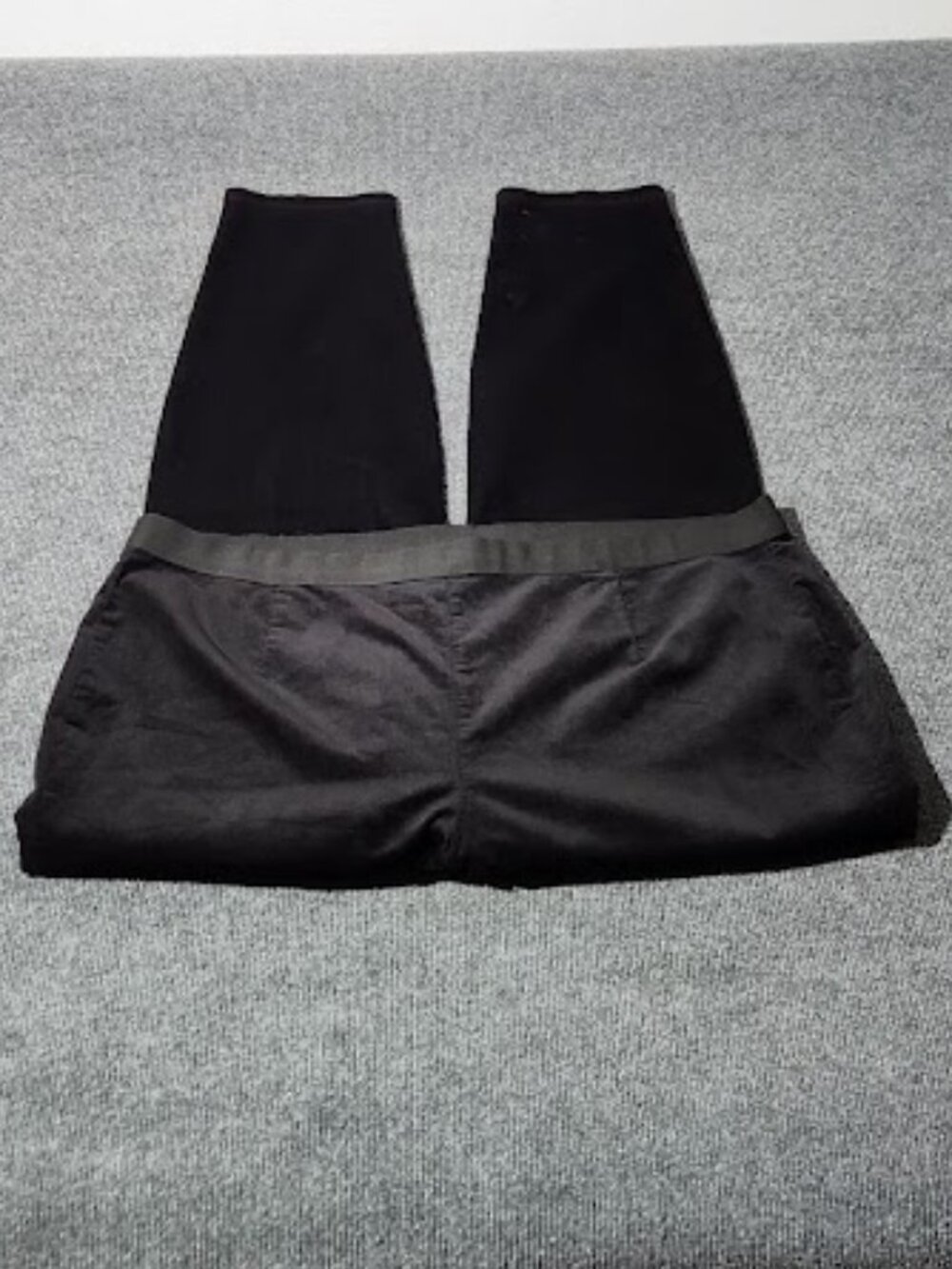 Eileen Fisher Woman Plus Size Ribbed Elastic Waist Pants in size 3X